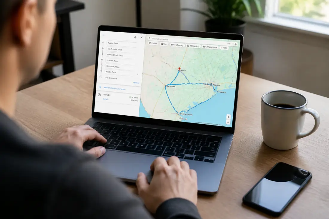 Comment créer un parcours sur Google Map ?
