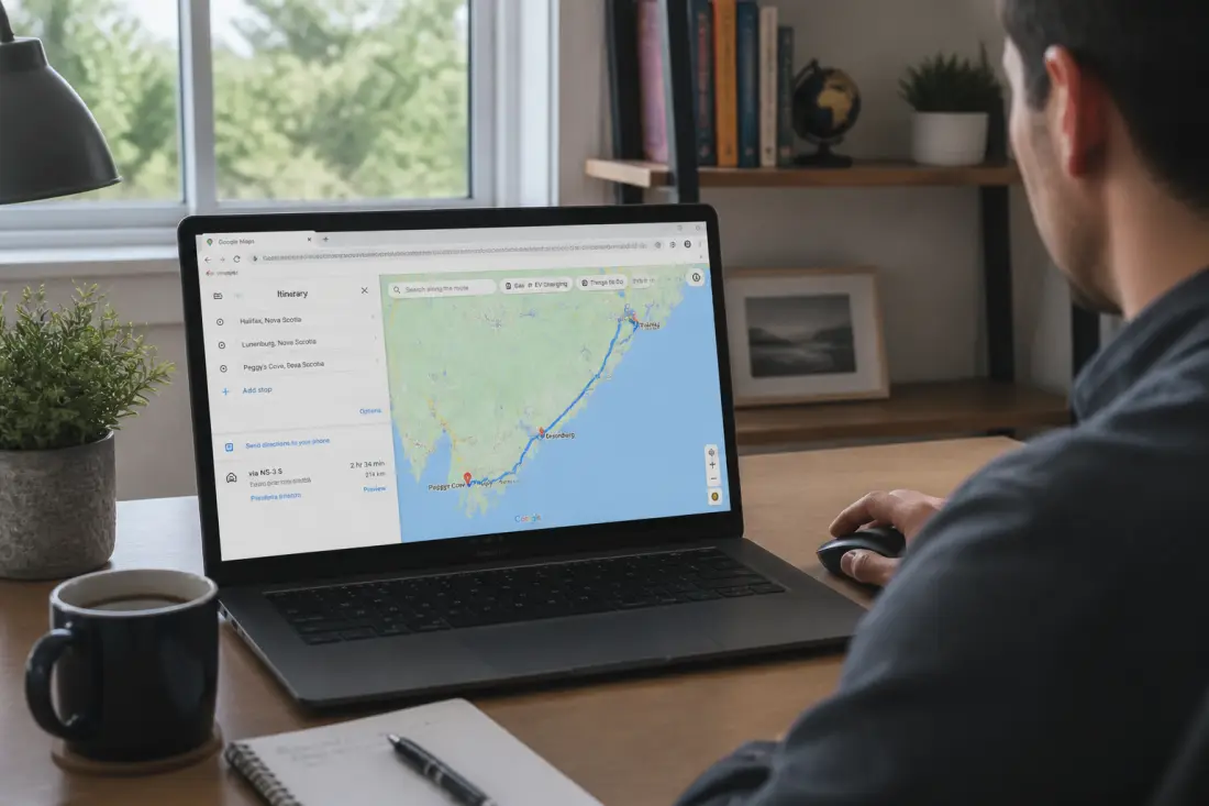 Comment créer un parcours sur Google Map ?