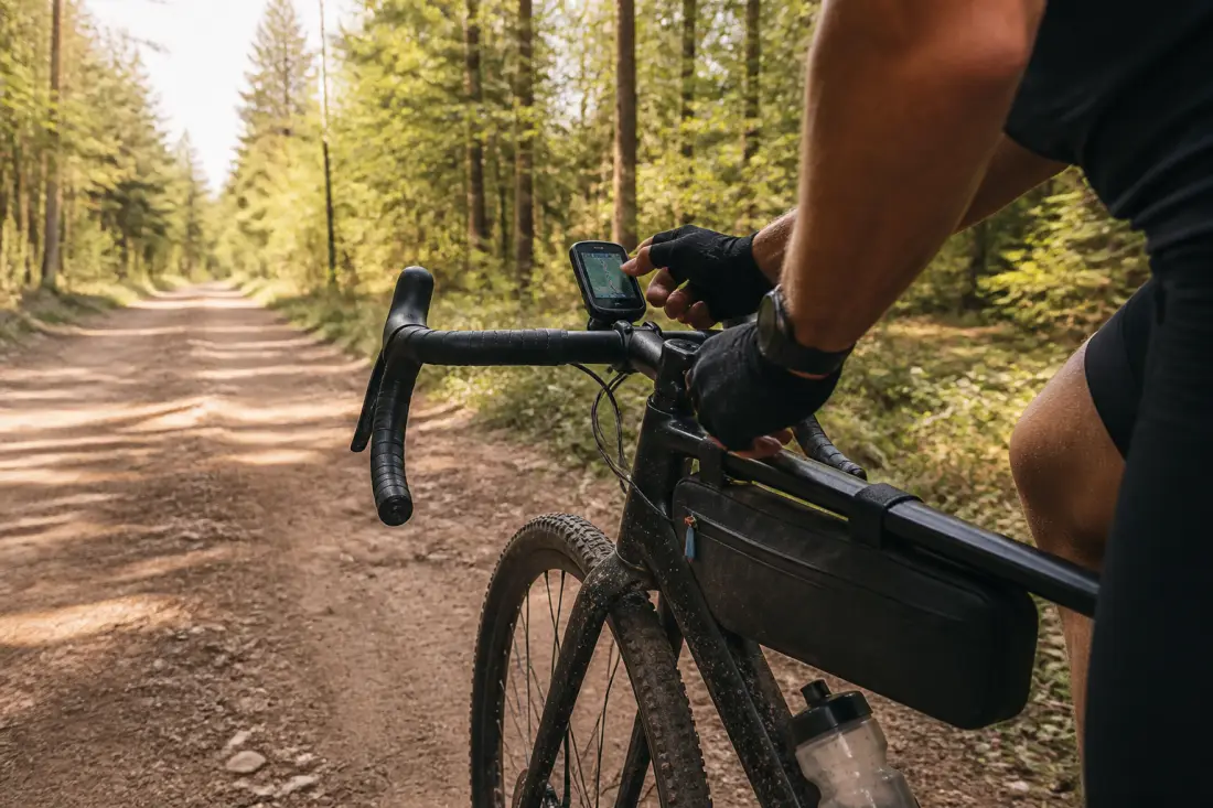 Compteur GPS gravel : navigation, autonomie et cartes hors ligne