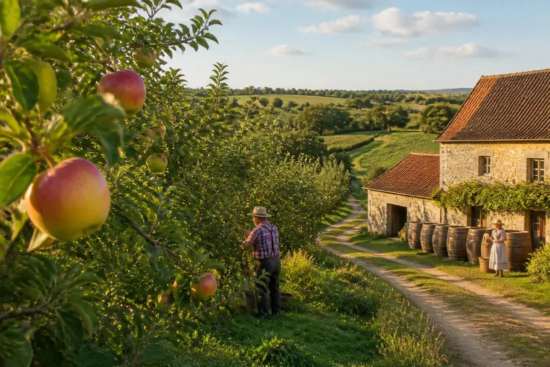 partez à la découverte du tour du cidre dans le pays d'othe, entre l'aube et l'yonne, pour savourer les saveurs authentiques et les paysages pittoresques de cette région.