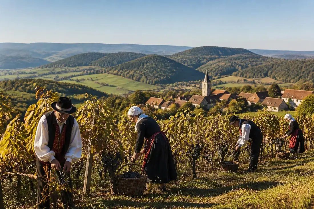 découvrez les paysages magnifiques et les traditions authentiques du tour du revermont, une aventure inoubliable entre l'ain et le jura.