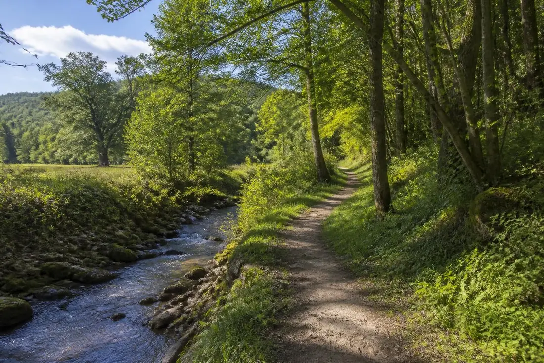 partez à la découverte du gr®222, un sentier de randonnée alliant nature et patrimoine entre pîtres et verneuil d'avre et d'iton, au cœur du département de l'eure.