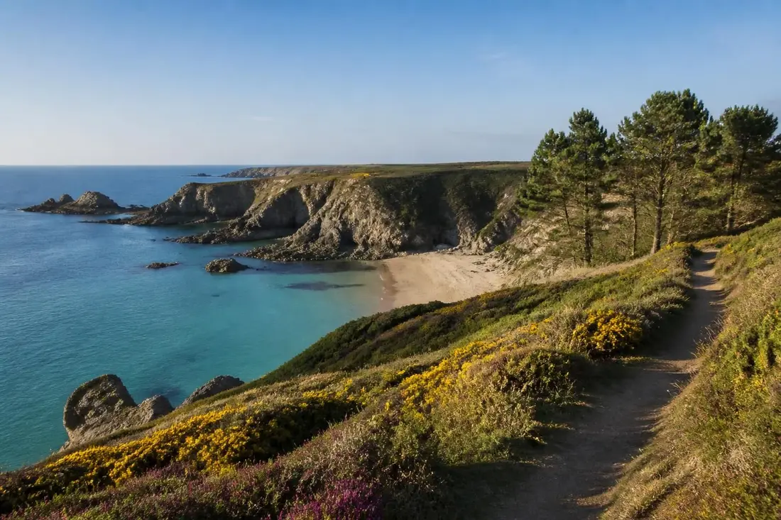explorez le gr®340, un sentier de randonnée incontournable qui fait le tour de belle-île-en-mer, offrant des vues spectaculaires et une immersion unique dans la nature préservée du morbihan.