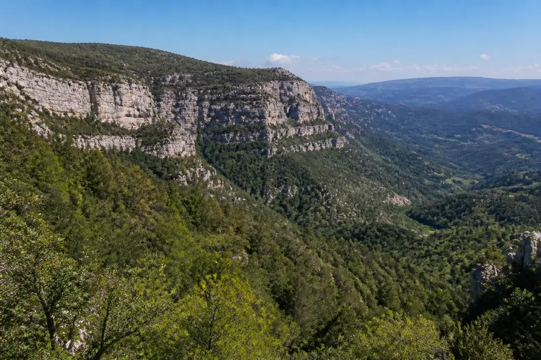 explorez le gr®44, un sentier de randonnée spectaculaire reliant des vans en ardèche à champerboux en lozère, et découvrez des paysages naturels préservés et des villages authentiques.