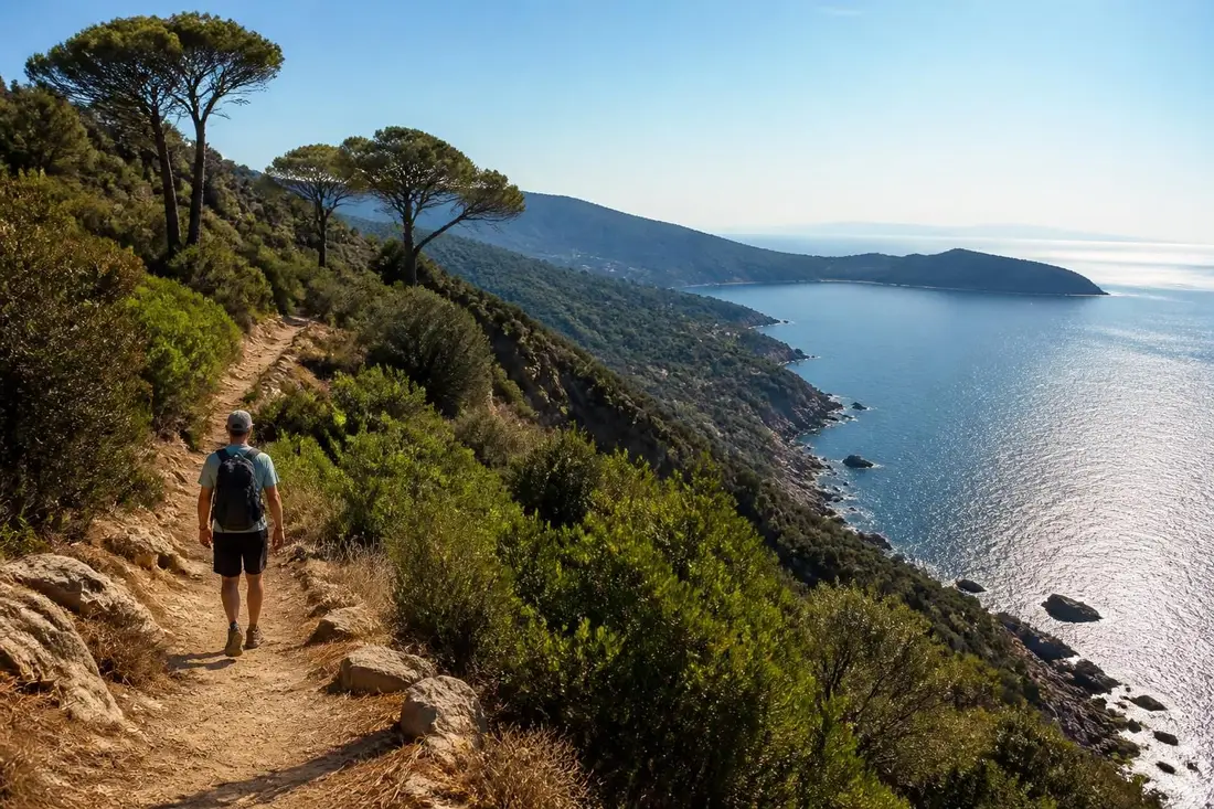 explorez le gr®90 du lavandou à notre dame des anges et profitez d'une randonnée exceptionnelle à travers les paysages pittoresques du var. partez à l'aventure entre mer et montagne.