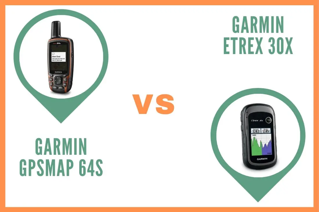 Garmin GPSMAP 64s ou eTrex 30x _ Comparatif