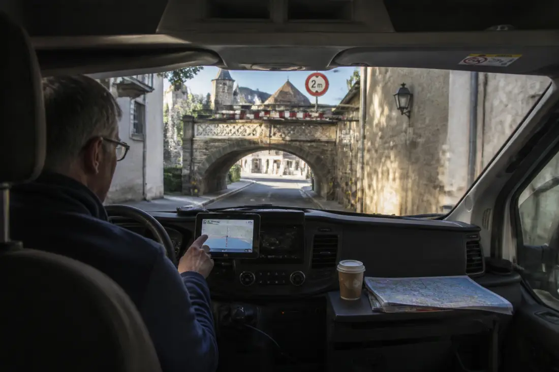 GPS camping-car Europe : cartes, gabarit et zones à télécharger
