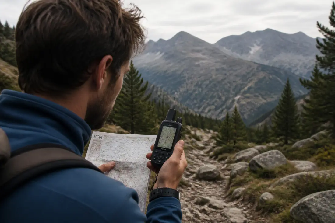 GPS randonnée avec carte IGN : modèles compatibles et alternatives