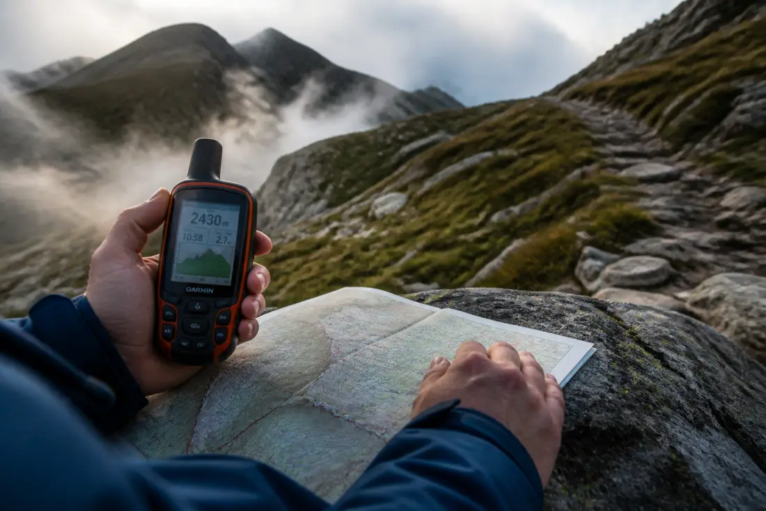GPS randonnée montagne : altimètre, cartes et sécurité