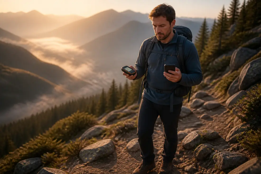 GPS randonnée ou smartphone : le comparatif honnête