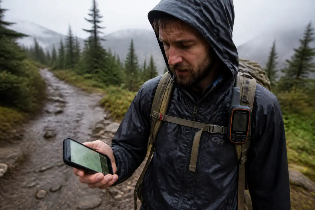 GPS randonnée ou smartphone : le comparatif honnête