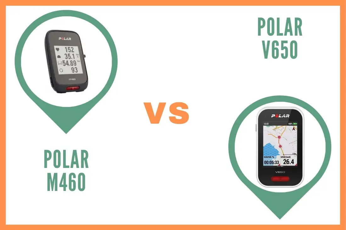 Gps Vélo Polar M460 ou Polar V650 Comparatif