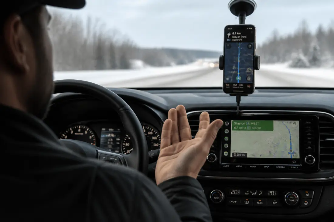 GPS voiture ou application smartphone : lequel choisir aujourd’hui ?