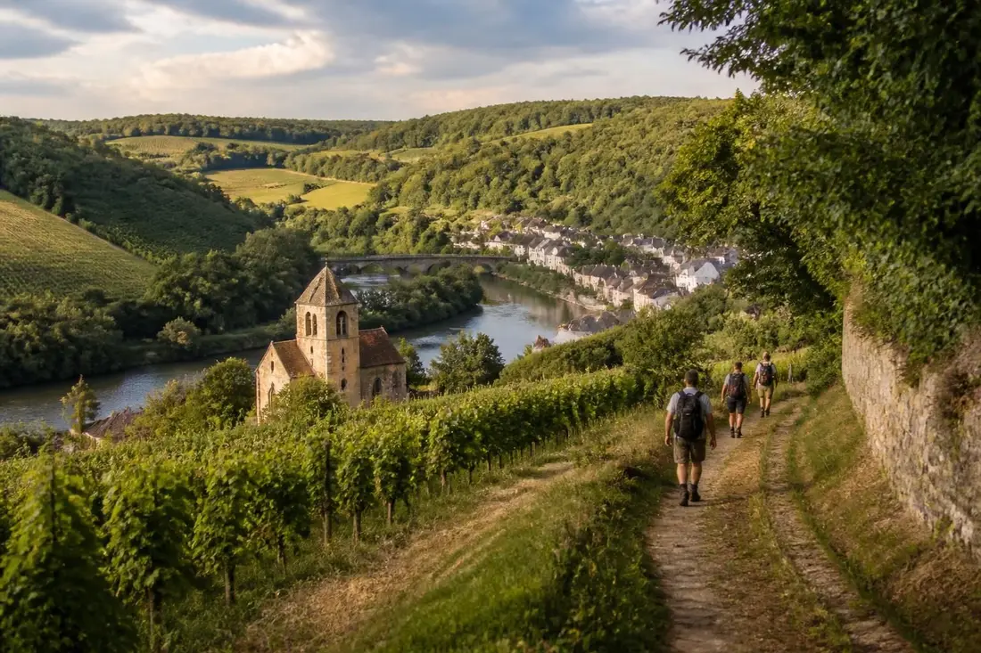 découvrez le gr®113 de provins à auxerre, un itinéraire de randonnée riche en paysages variés et sites historiques. explorez les points d’intérêt incontournables tout au long du parcours et préparez votre aventure en pleine nature.