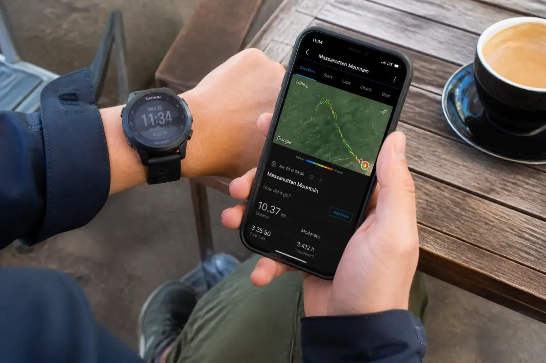 Importer une trace GPX sur Garmin : méthode simple