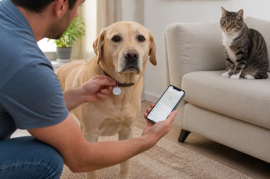 Peut-on remplacer un collier de repérage pour chien ou chat par un AirTag ?