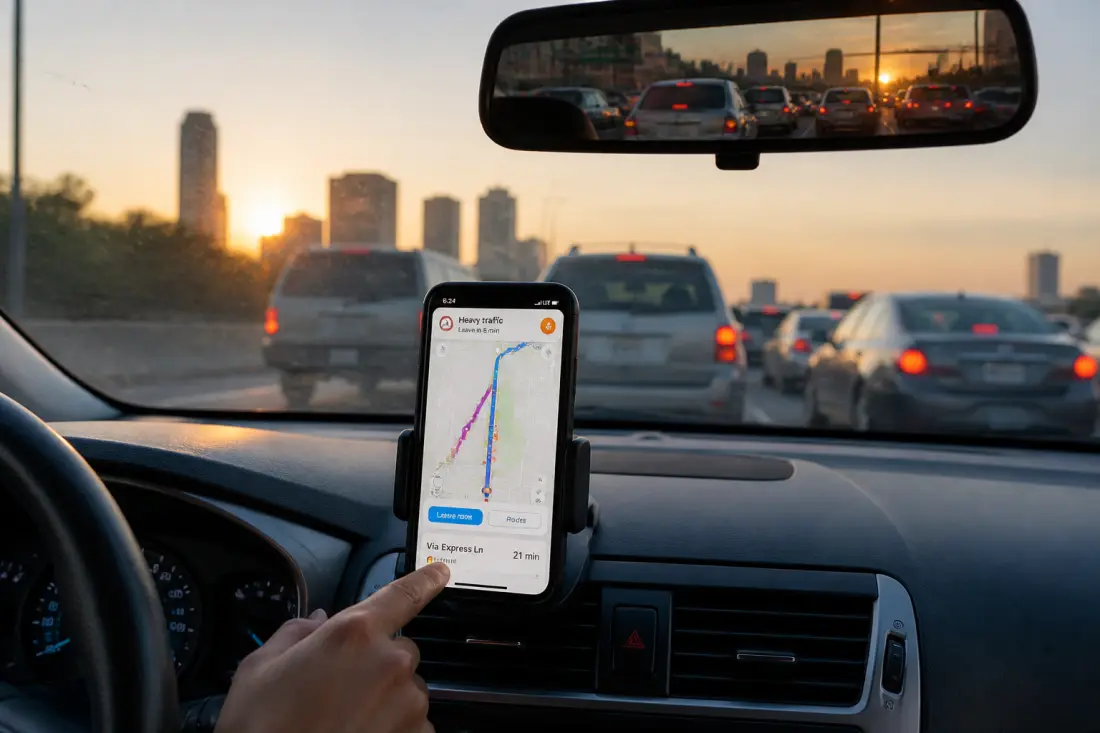 Quelles sont les conditions de circulation vers mon domicile : quelle application pour le savoir ?