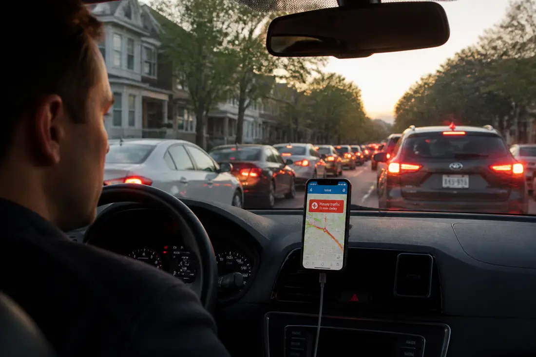 Quelles sont les conditions de circulation vers mon domicile : quelle application pour le savoir ?